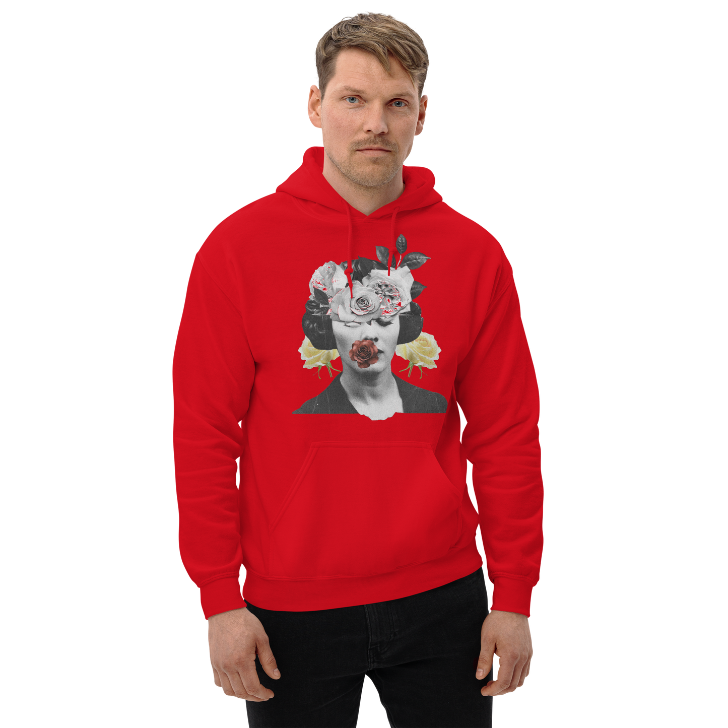unisex-red-hoodie-art-graphic
