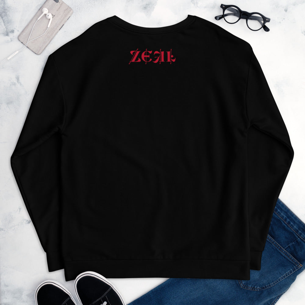 Colorful Skeleton Sweatshirt | Skull Rose Colorful Skeleton Sweater ONLYZ3AL