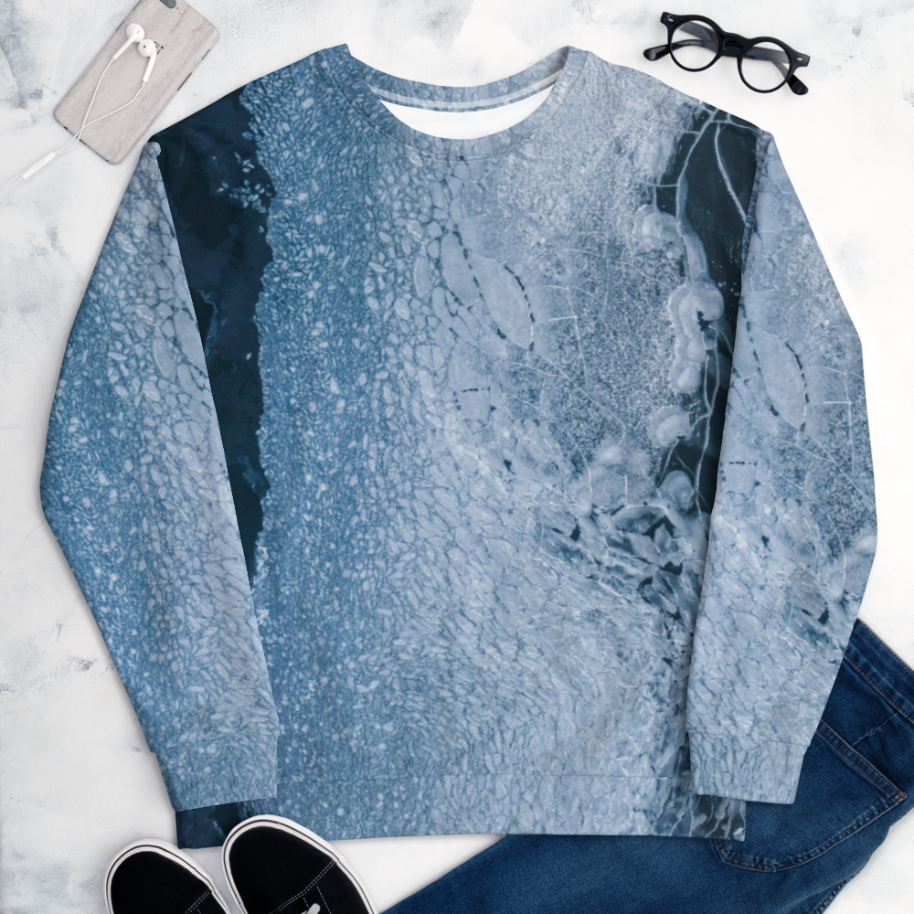 Blue Sweater Fleece Fabric | Men's Blue Sweaters | ONLYZ3AL