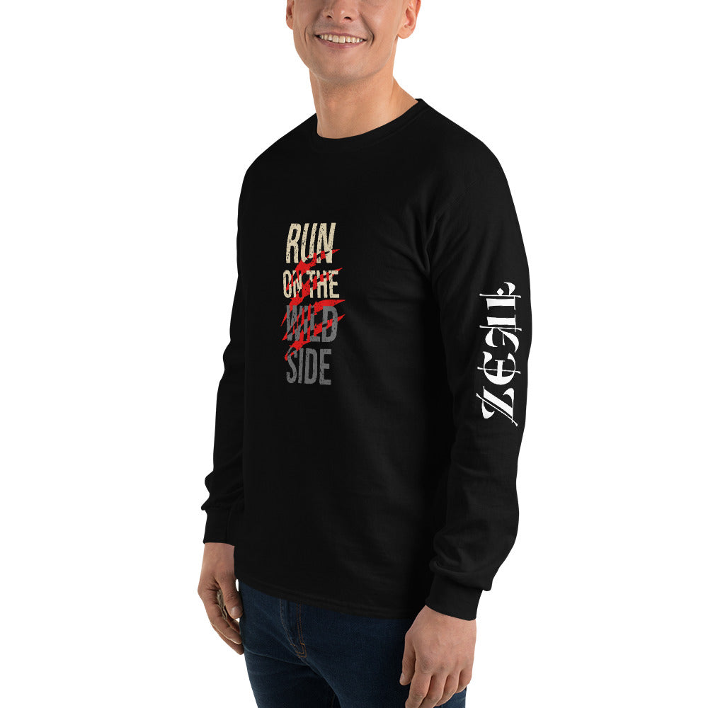 Run On The Wild Side Black Sweater | Men's Sweaters | ONLYZ3AL