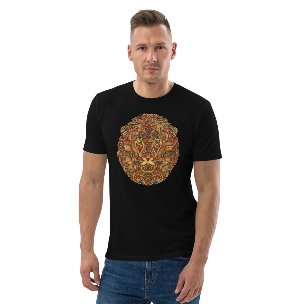 Black Lion organic cotton t-shirt | 2xl men's t-shirts