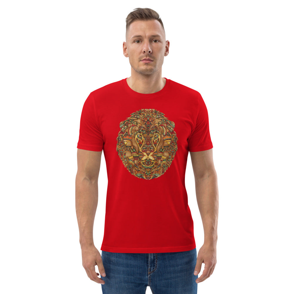 Red Lion organic cotton t-shirt | 2xl men's t-shirts