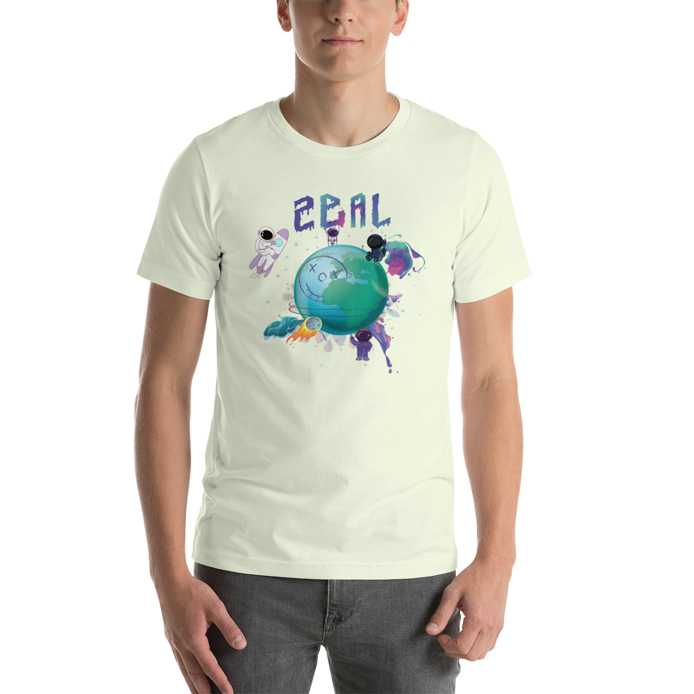 Citron Short Sleeve Space | Ring spun cotton tee shirts men | ONLYZ3AL