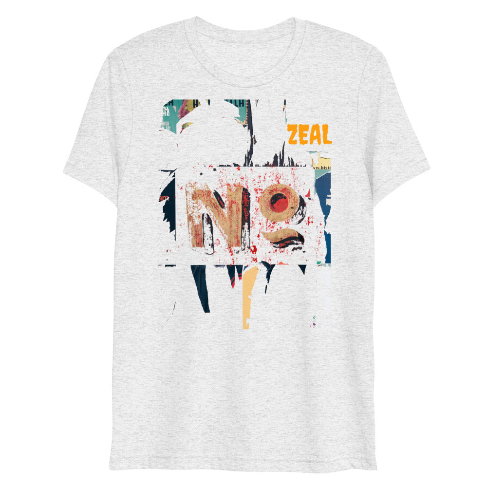 NO Triblend tee shirt | Vintage fitted tees for men | ONLYZ3AL
