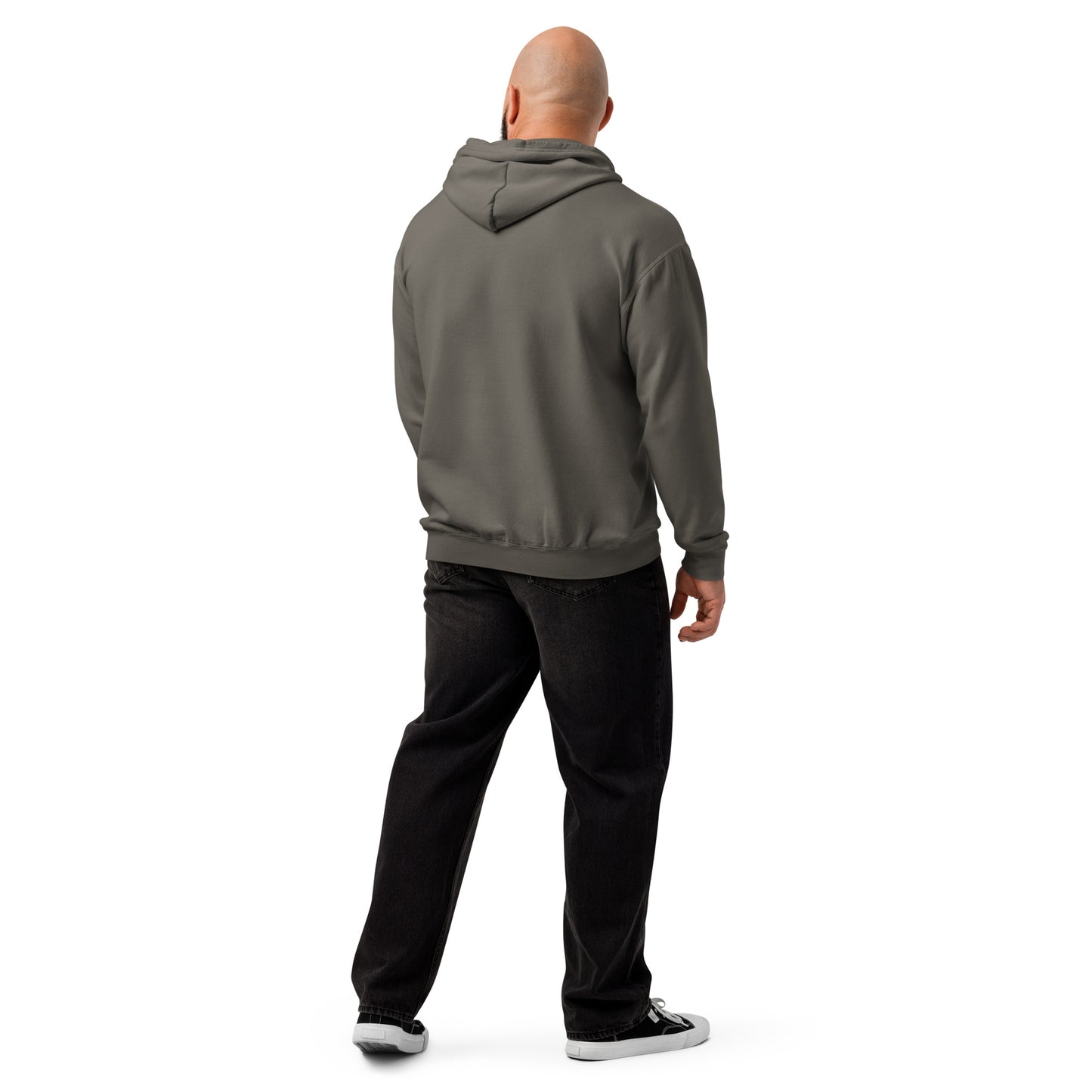 MIGA lion emblem Pepper  man's fleece hoodie – premium streetwear hoodie USA Canada