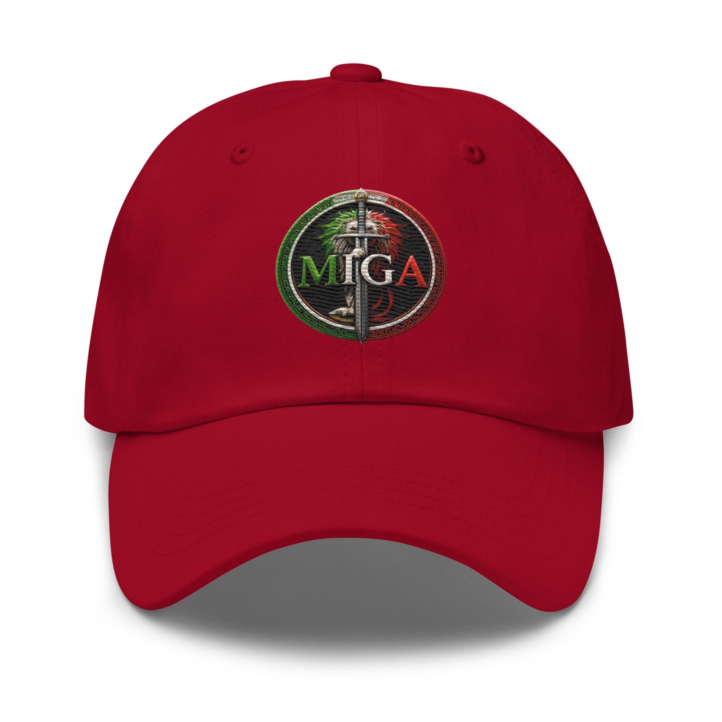MIGA Embroidered Dad Hat – Adjustable Unisex Baseball Cap
