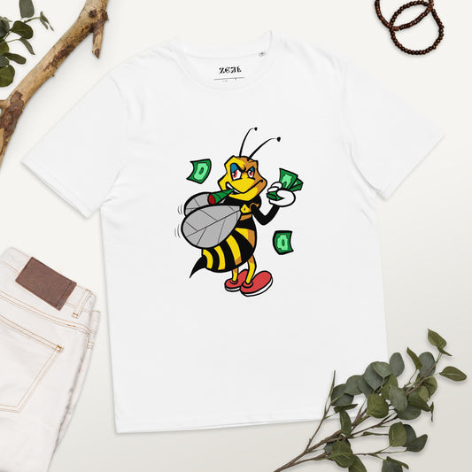 Bee Unisex organic cotton t-shirt