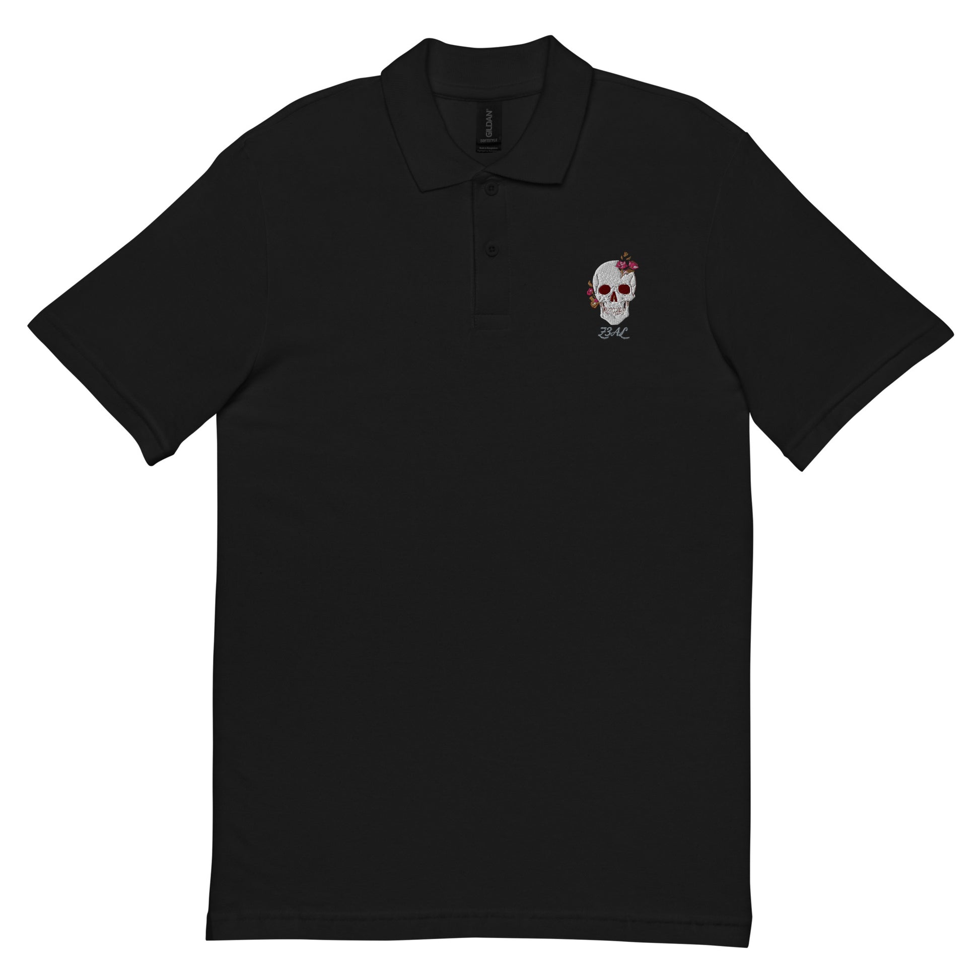 Men's black polo t-shirt | Pique Embroidered Polo Shirt | men's shirts short sleeve | Onlyz3al