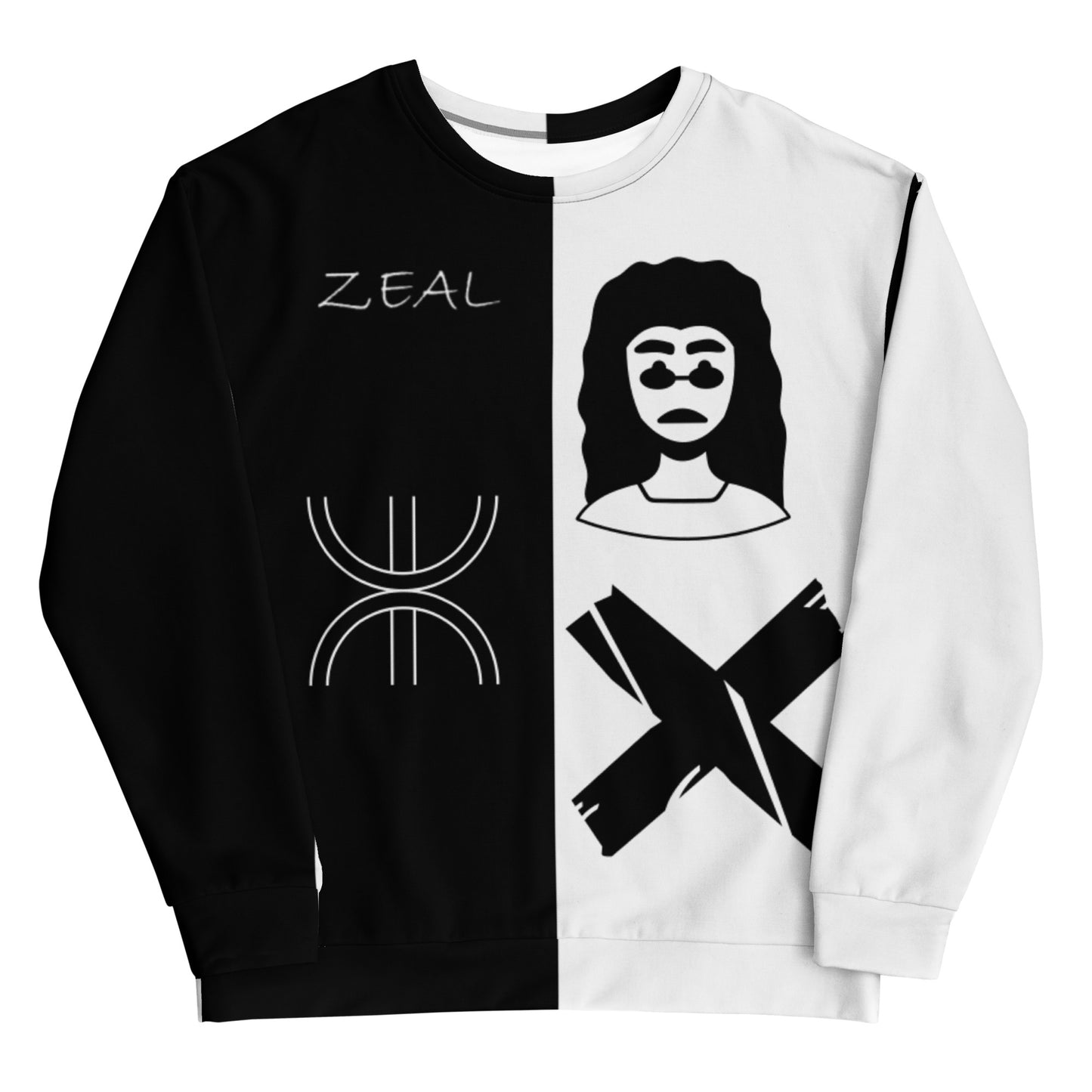 Black & white Sweatshirt