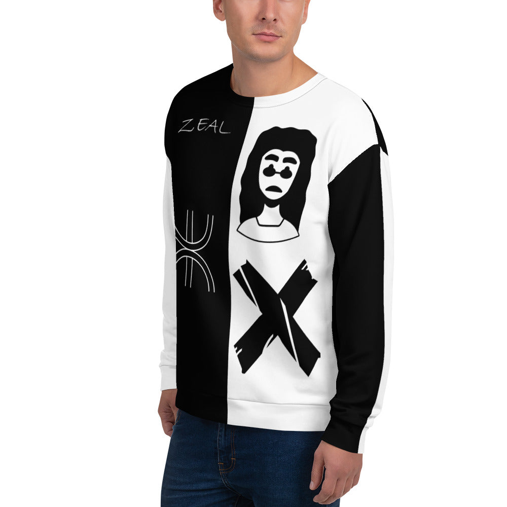 Black & white Sweatshirt