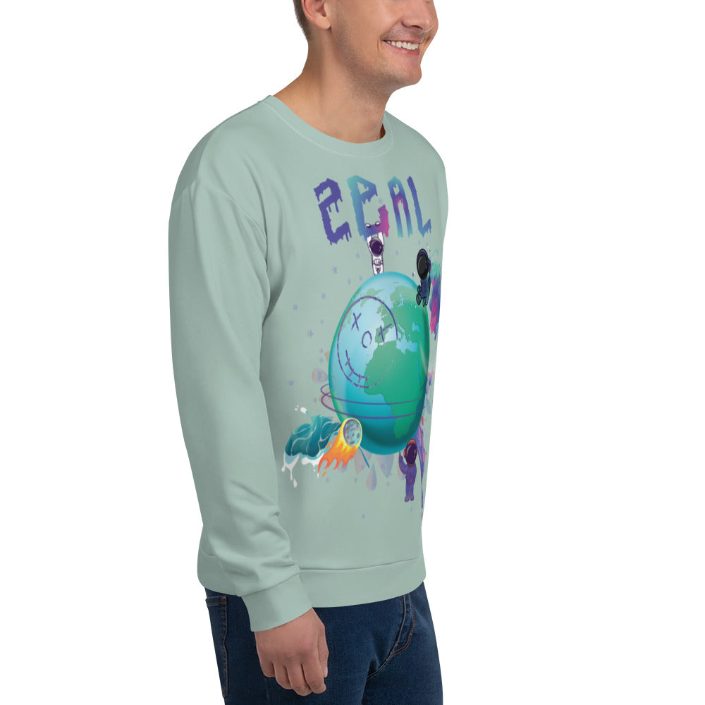 Planet Earth Sweatshirt | Men's graphic sweatshirts | ONLYZ3ALatshirts | SaliyaFashion