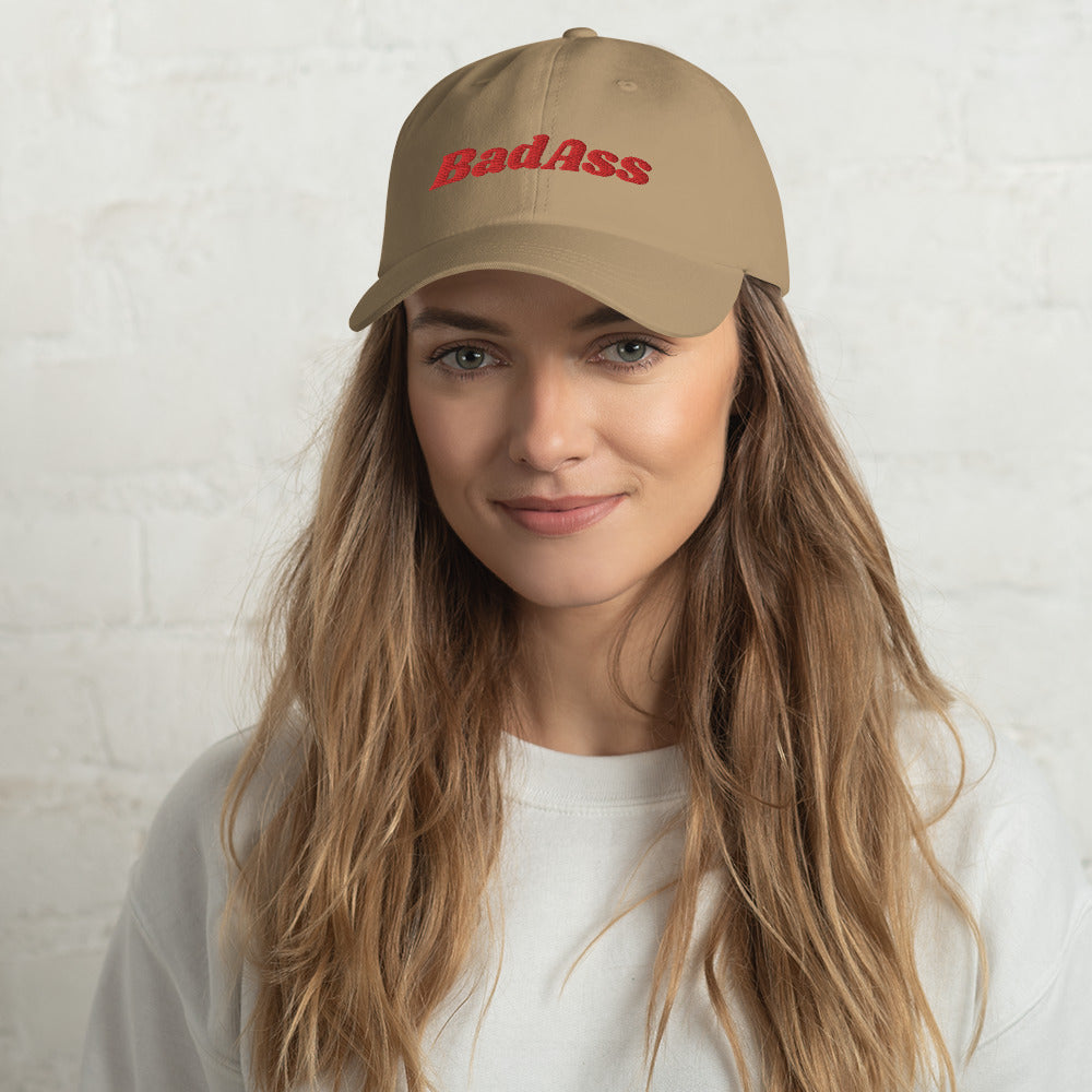 Distressed Baseball Cap OR Ponytail Hat for Women | Badass Cap