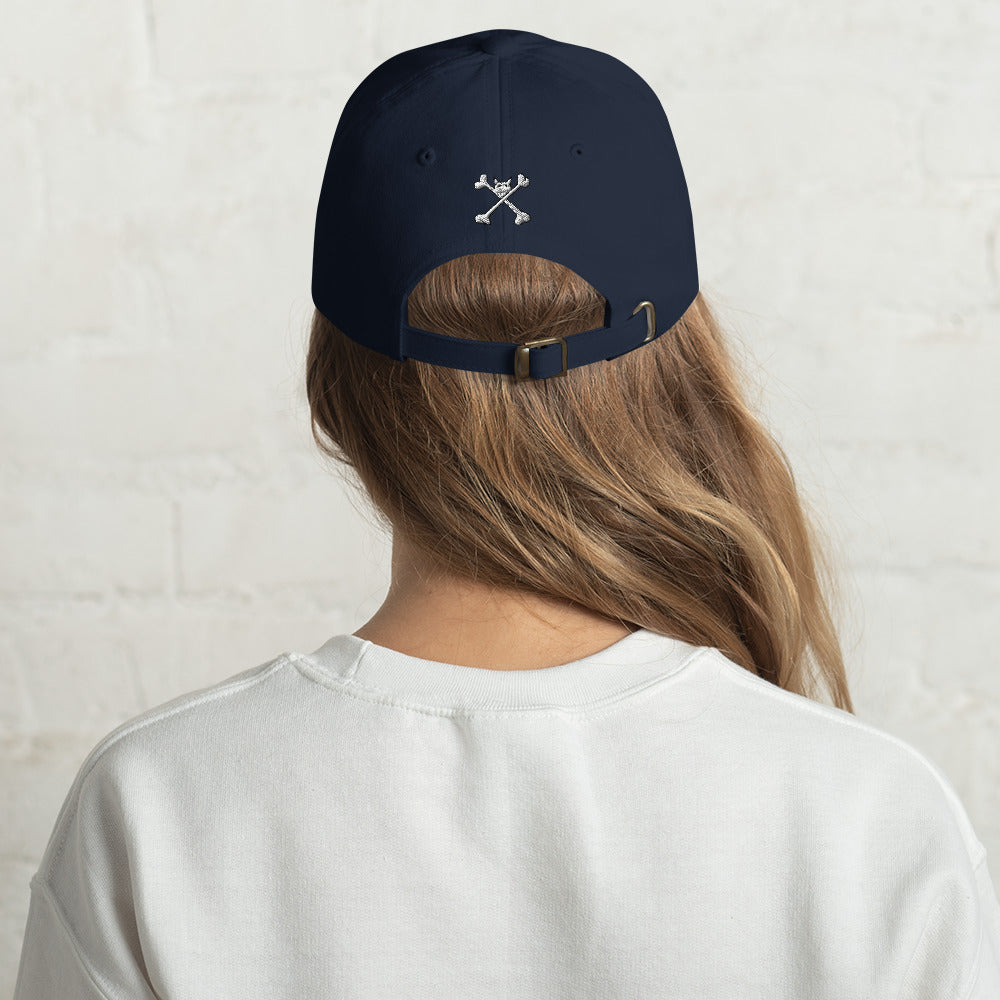 Distressed Baseball Cap OR Ponytail Hat for Women | Badass Cap