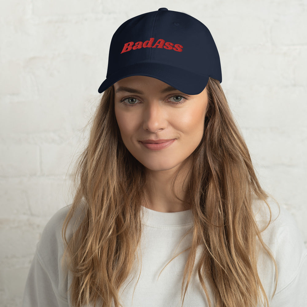 Distressed Baseball Cap OR Ponytail Hat for Women | Badass Cap