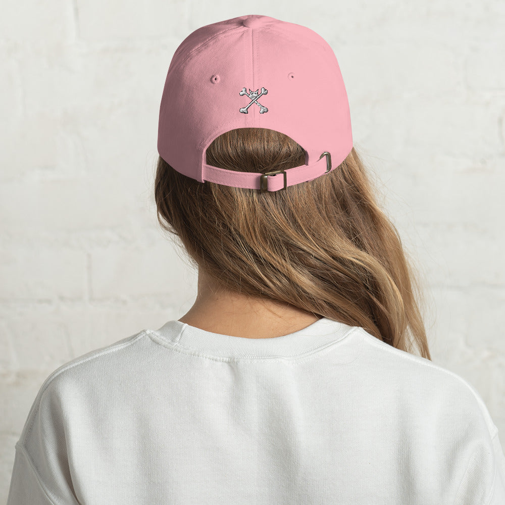 Distressed Baseball Cap OR Ponytail Hat for Women | Badass Cap
