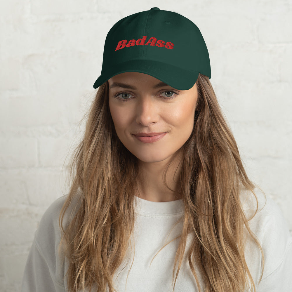 Distressed Baseball Cap OR Ponytail Hat for Women | Badass Cap