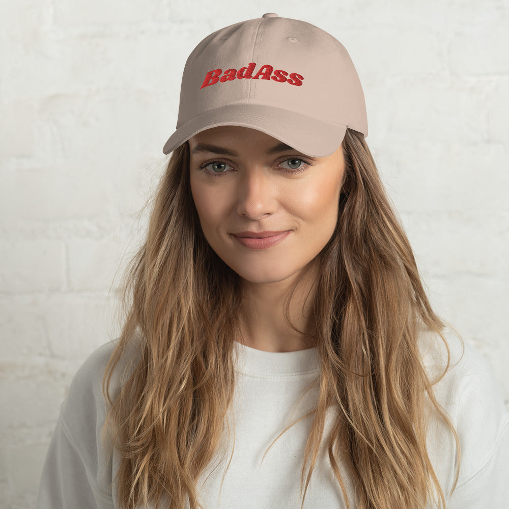 Distressed Baseball Cap OR Ponytail Hat for Women | Badass Cap