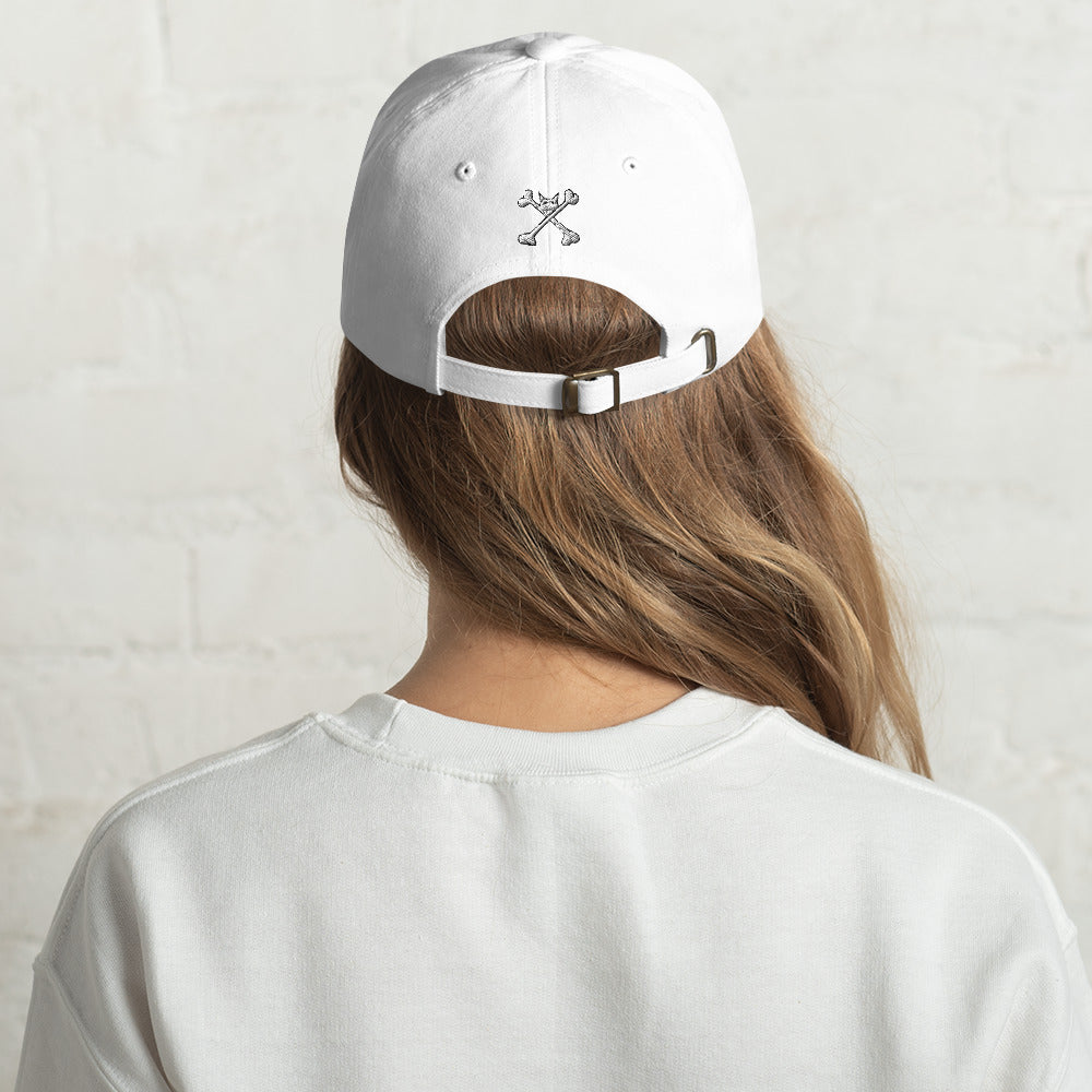 Distressed Baseball Cap OR Ponytail Hat for Women | Badass Cap