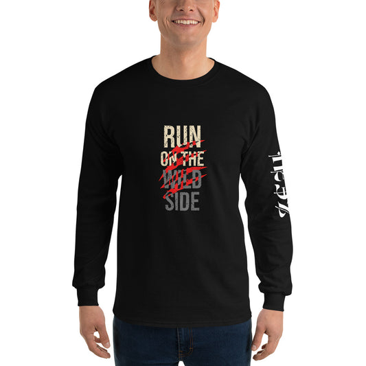 Run On The Wild Side Black Sweater  |  Men's Sweaters | ONLYZ3AL