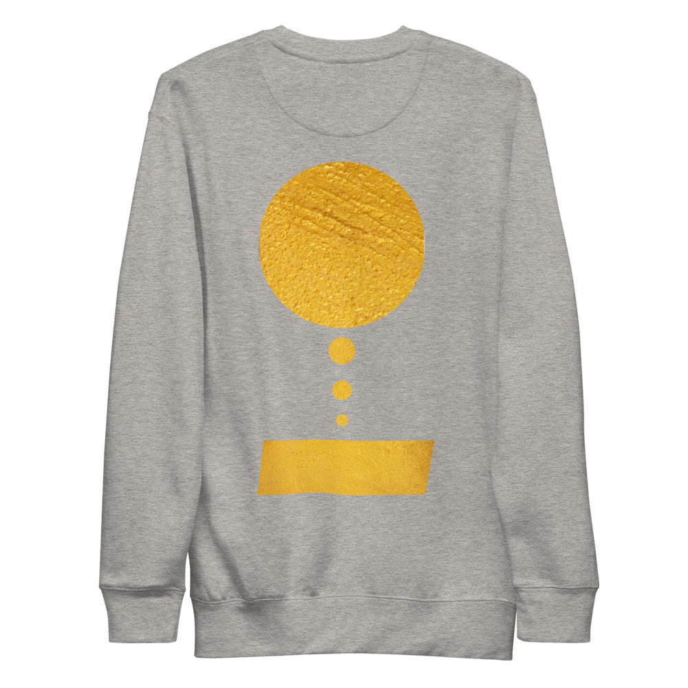 Geometric shapes Classic Fleece Pullover| Grey Sweater | ONLYZ3AL