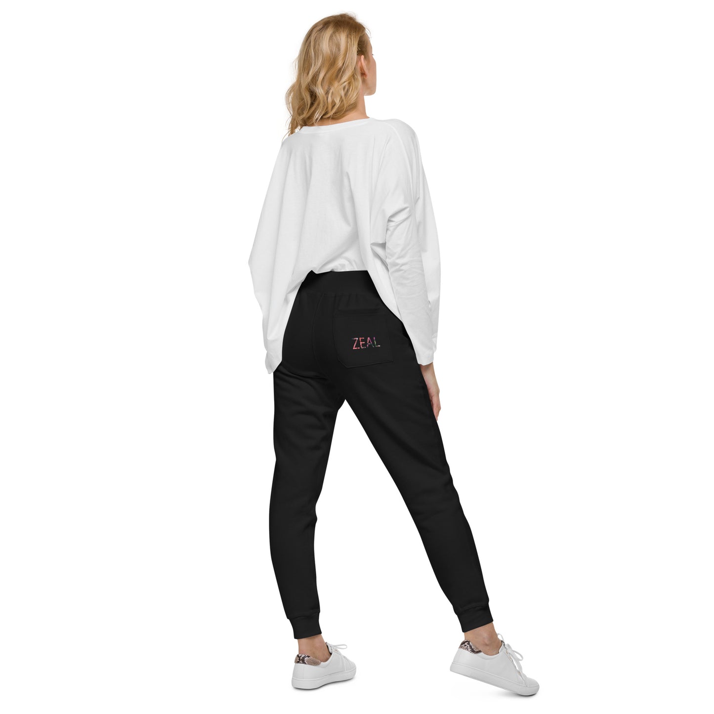 Black fleece sweatpants | joggers for woman | ONLYZ3AL