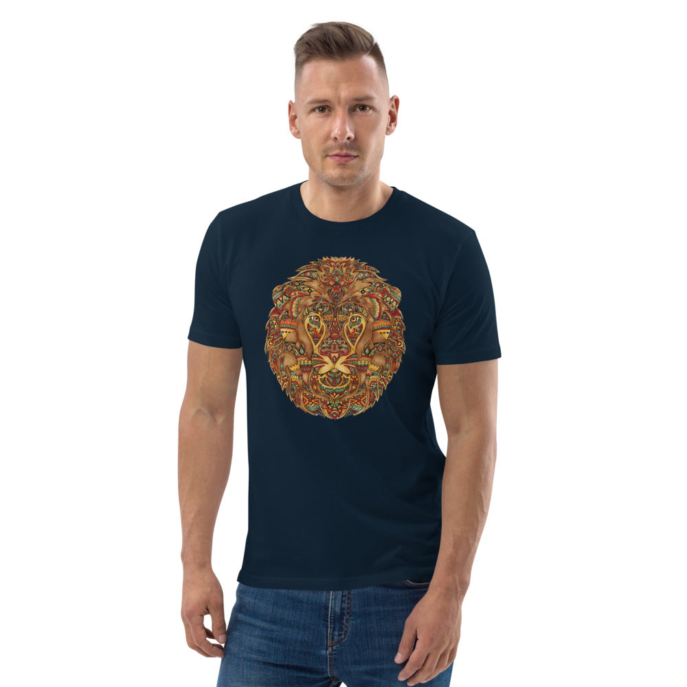 Black Lion organic cotton t-shirt  | 2xl men's t-shirts