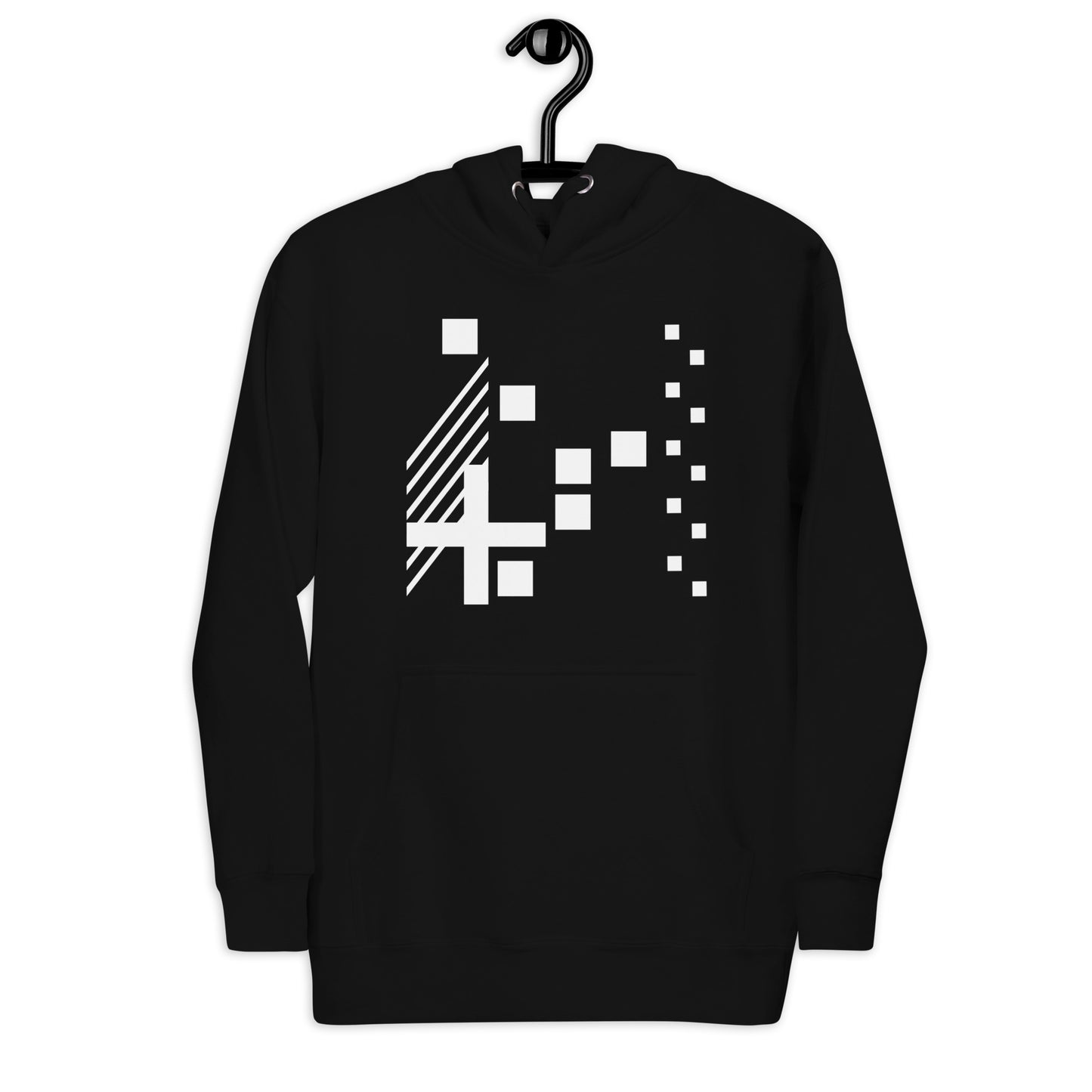 Black And White Hoodie | Geometric hoodies for women | ONLYZ3AL