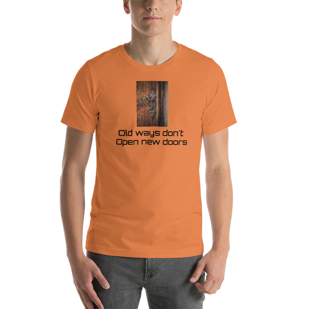 Motivation T-Shirts burnt-orange-front