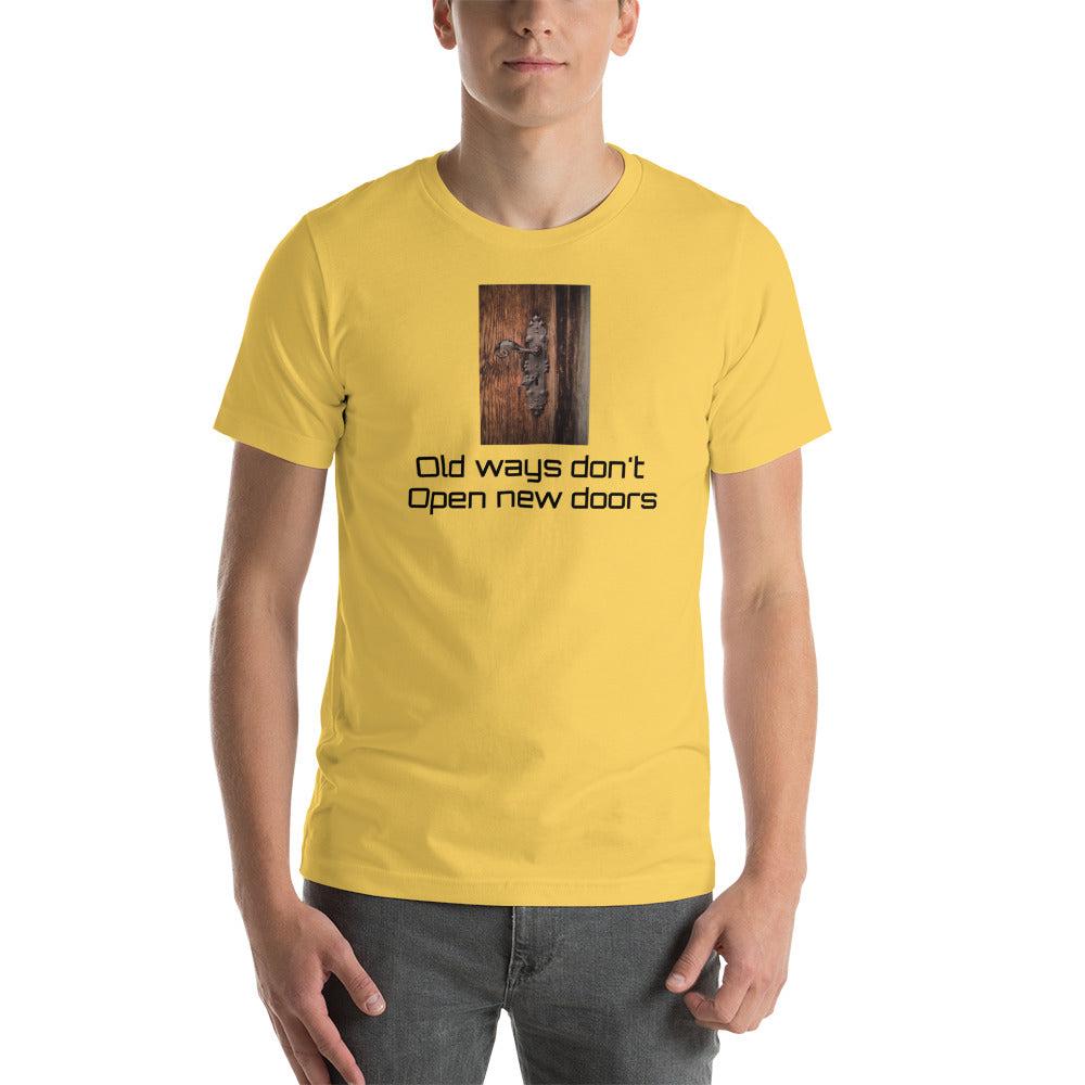 Motivation T-Shirts yellow-front