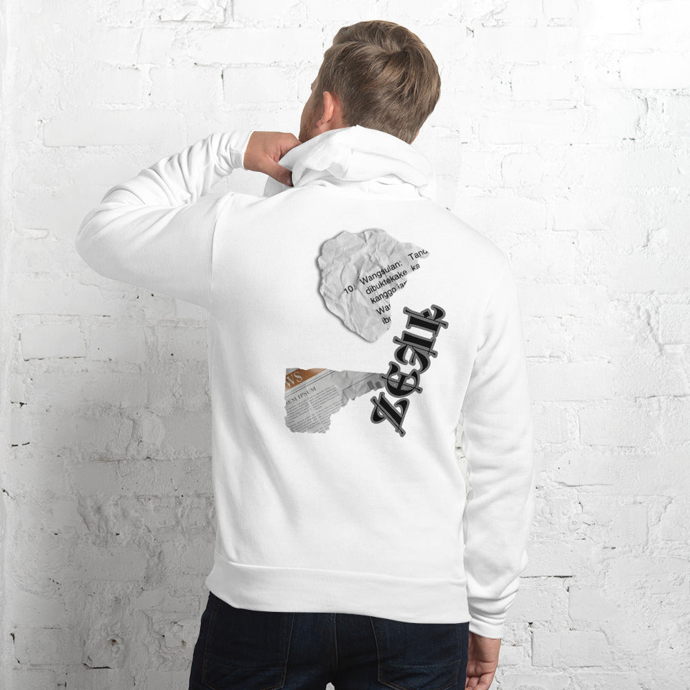 Black And White Hoodie - Black White Hoodie | ONLYZ3AL