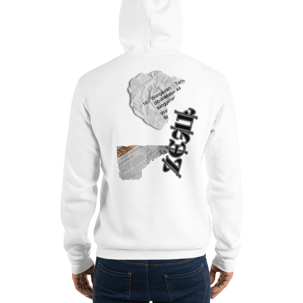 Black And White Hoodie - Black White Hoodie | ONLYZ3AL