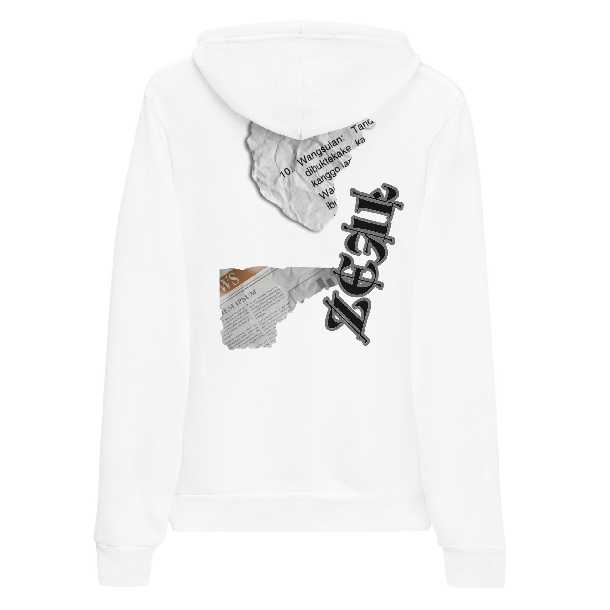 Black And White Hoodie - Black White Hoodie | ONLYZ3AL