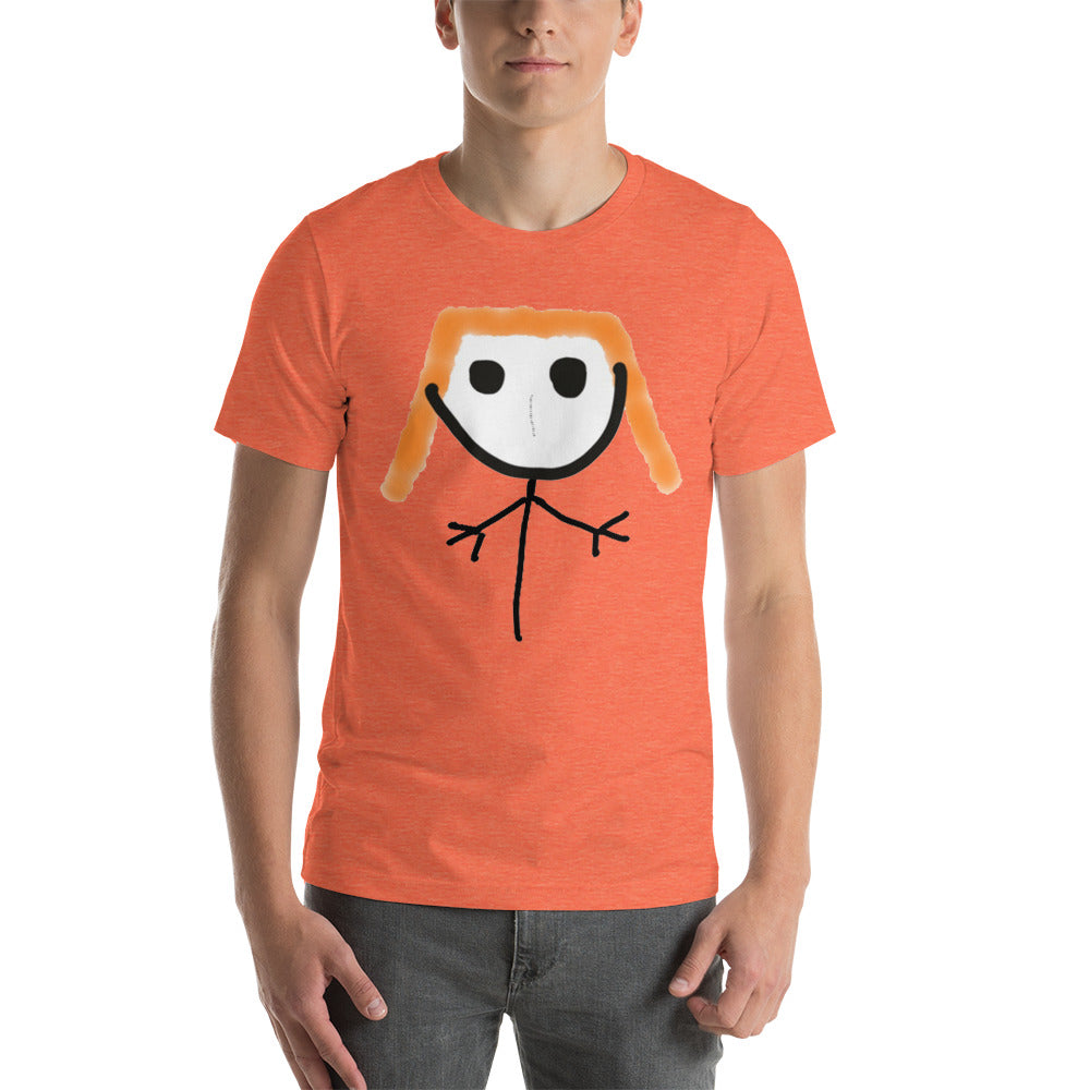 funny print t shirts- unisex-staple-t-shirt-heather-orange-unusual-t-shirts-for-mens