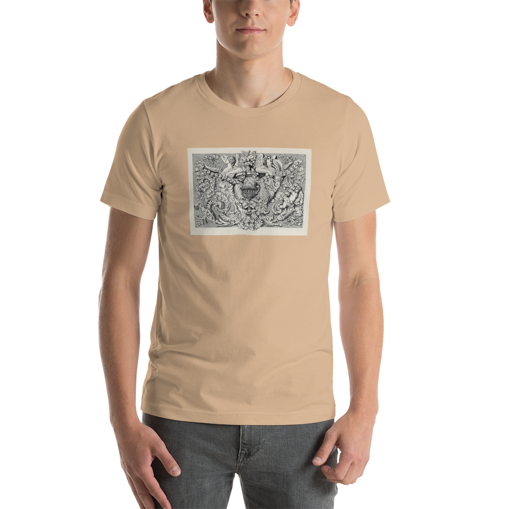 ONLYZ3AL unisex-staple-t-shirt-tan-front-