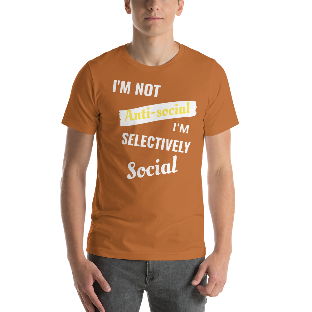 Selectively Social  T-Shirt